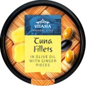 Filety z tuňáka v oleji Japanese style Vitasia