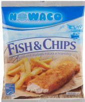 Fish&Chips mražené Nowaco