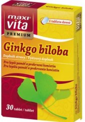 Doplněk stravy Ginkgo Biloba Maxivita