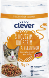 Granule pro kočky Clever