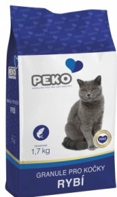 Granule pro kočky Peko