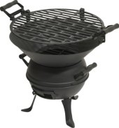 Grill na dřevěné uhlí Kettle Cattara