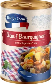 Guláš hovězí Bourguignon Duc De Coeur - konzerva