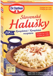 Halušky v prášku Dr. Oetker