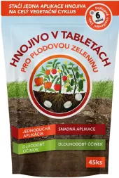 Hnojivo tablety pro plodovou zeleninu