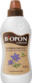 Hnojivo na kvetoucí rostliny Vermikompost Natural Bopon