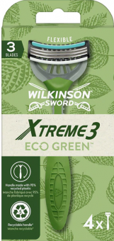 Holítka jednorázová pánská Xtreme 3  Eco Green Wilkinson