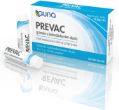 Homeopatikum k léčbě chřipky Prevac Guna