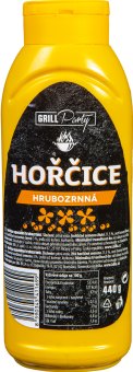 Hořčice hrubozrnná Grill Party