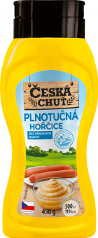 Hořčice plnotučná Česká chuť