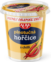 Hořčice plnotučná s chilli Alba