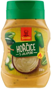 Hořčice s jalapeňo Gustito