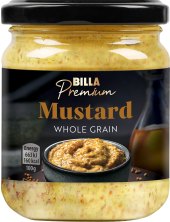 Hořčice Whole Grain Mustard Billa Premium