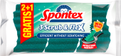 Houbička Scrub & Flex Spontex