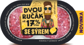 Hovězí burger dvouručák se sýrem Láďa Grileman Kostelecké uzeniny
