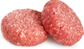 Hovězí burger s cibulí a slaninou