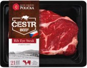 Hovězí roštěná vysoká - Rib Eye steak Maso uzeniny Polička