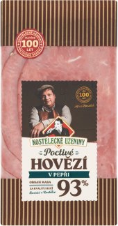 Hovězí v pepři poctivé Kostelecké uzeniny