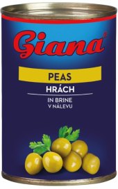 Hrách v nálevu Giana