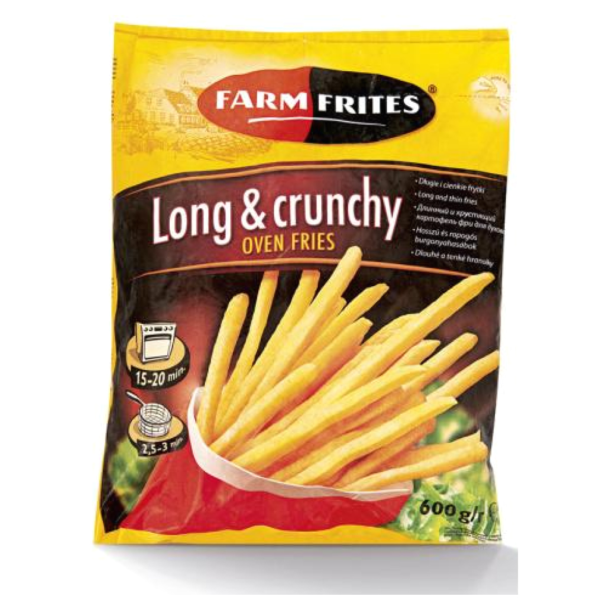 Hranolky mražené Long&crunchy Farm Frites v akci levně | Kupi.cz