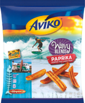 Hranolky mražené ochucené Wavy Blends Aviko