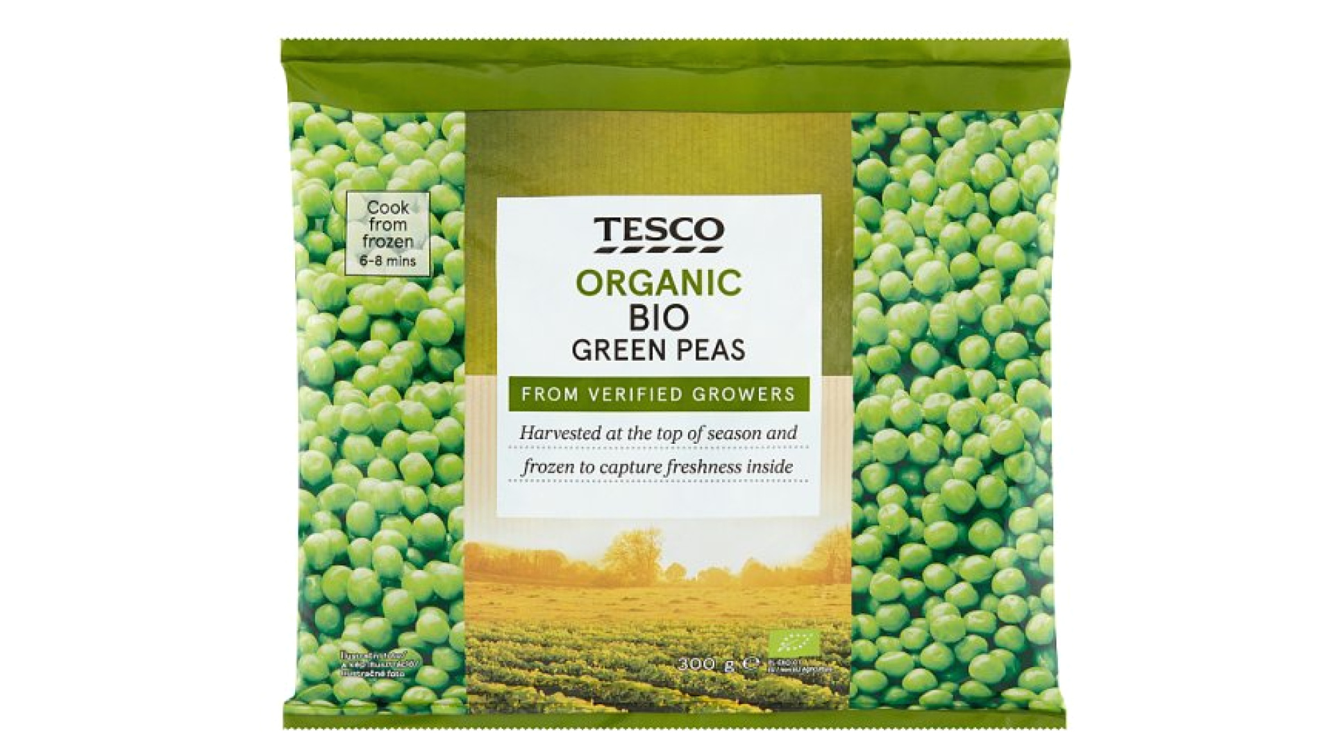 Hrášek mražený Tesco Organic levně Kupi.cz