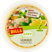 Hummus s bazalkou a citronem Easy Billa