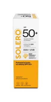 Hydratační pleťový krém SPF50+ Solero