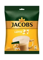 Instantní káva porcovaná Latte Jacobs