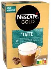Instantní káva porcovaná Latte Nescafé