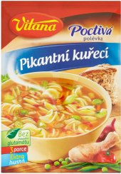 Instantní polévky Poctivá polévka Vitana