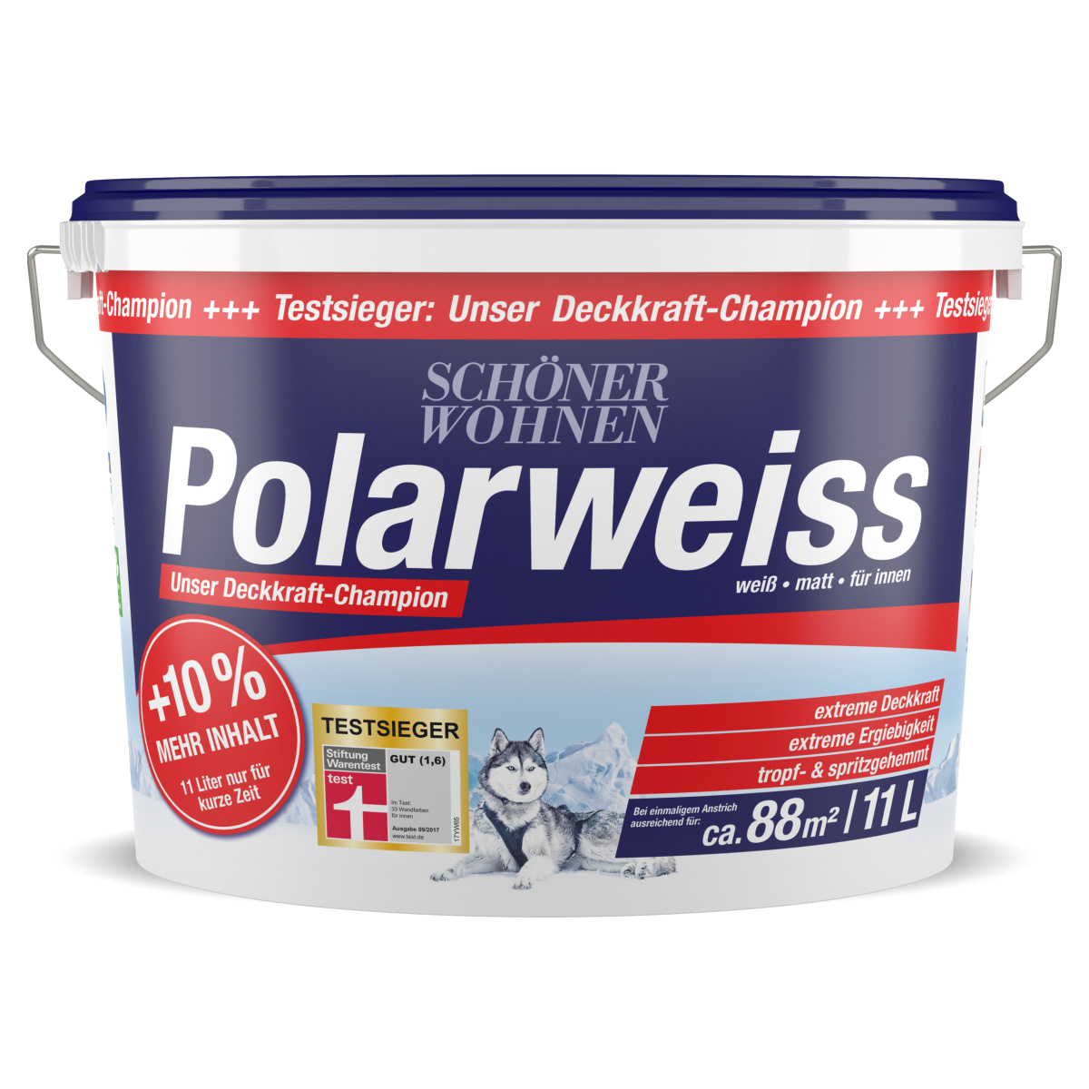 Schoner Wohnen Polarweiss 25l