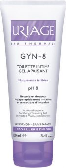 Intimní gel zklidňující Gyn 8 Moussant Uriage