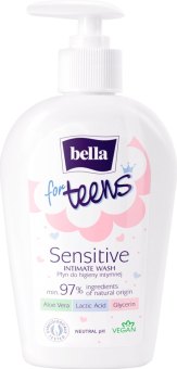 Intimní mycí emulze Sensitive for Teens Bella