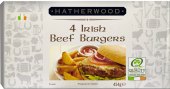 Irské hovězí maso k přípravě burgerů mražené Hatherwood