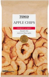 Jablečné chipsy Tesco