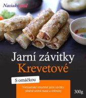 Jarní krevetové závitky mražené s omáčkou Nasiako food