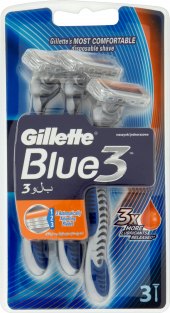 Jednorázová holítka pánská Gillette Blue 3