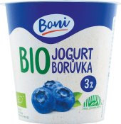 Jogurt ochucený bio Boni