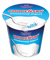 Bílý jogurt smetanový Choceňský