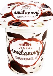 Jogurt smetanový ochucený Albert