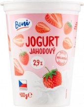 Jogurt smetanový ochucený Boni