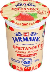 Jogurt smetanový ochucený K-Jarmark