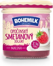 Jogurt smetanový ochucený Opočenský Bohemilk