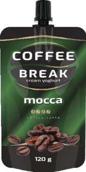 Jogurtová kapsička Coffee Break Ekomilk