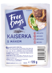 Kaiserka s mákem Free Days