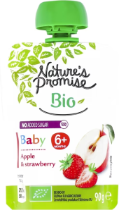 Kapsička ovocná 100% Bio Baby Nature's  Promise