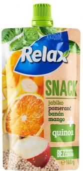 Kapsička ovocné pyré Snack Relax