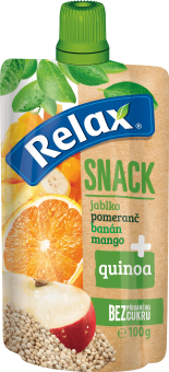 Kapsička ovocné pyré Snack Relax