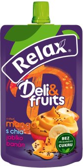 Kapsička pyré Deli & Fruit Relax